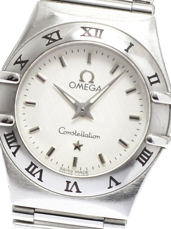 OMEGA Constellation Mini 1562.30 Silver Dial Quartz Ladies  display picture 3